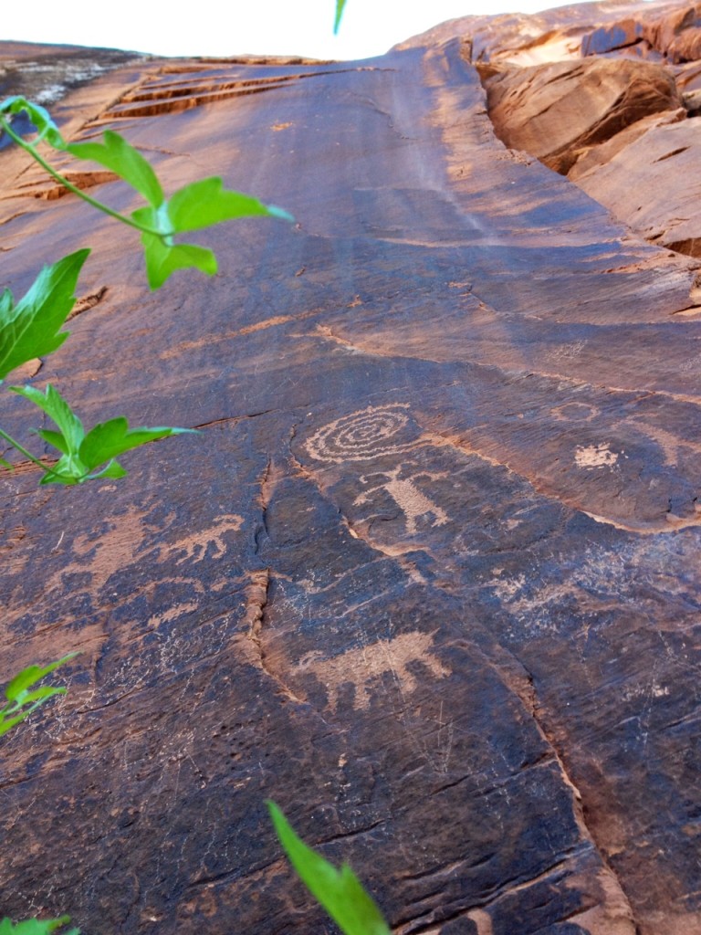 Petroglyphs near Ken's Lake.
