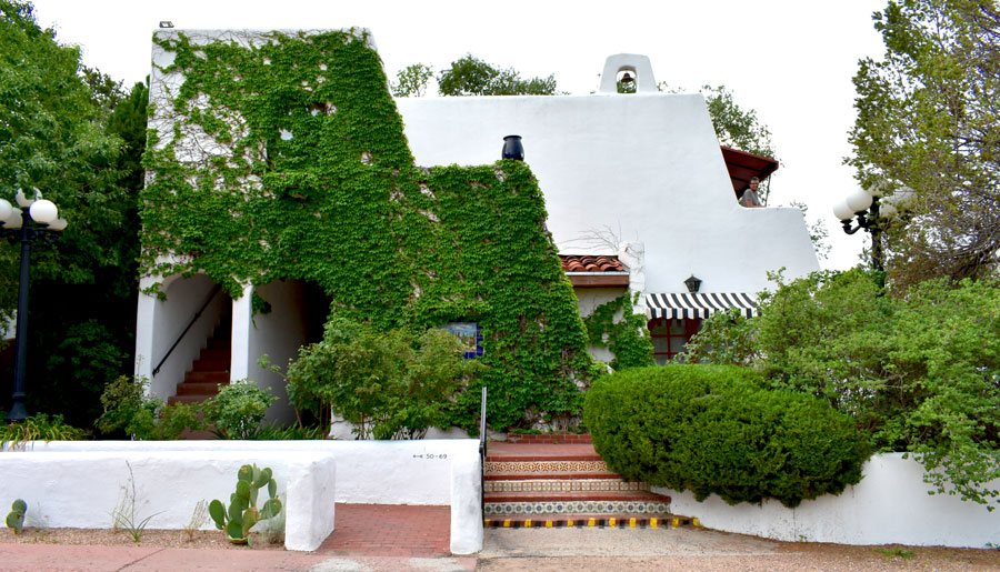 Our building at the El Rey Court in Santa Fe.