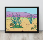 Ocotillos - Canvas Print
