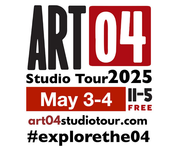 Flyer for Art04 Studio Tour.