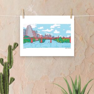 Austin - Art Print - Image 4