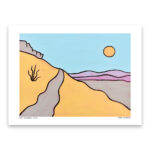 Hot Springs Trail (Study #1) - Art Print