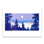 Full Moon Over Quandary Peak - Art Print